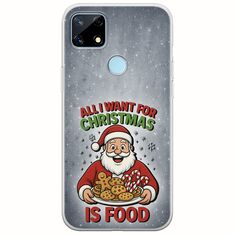 All I Want For Christmas Is - Food Realme 7i Flexible TPU (Διάφανη Σιλικόνη)