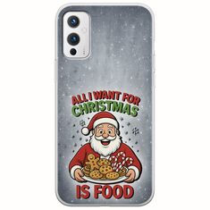 All I Want For Christmas Is - Food OnePlus 9 Flexible TPU (Διάφανη Σιλικόνη)