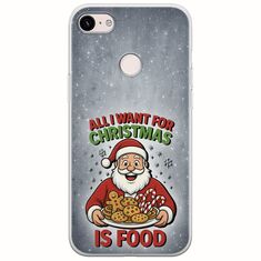 All I Want For Christmas Is - Food Google Pixel 3 Flexible TPU (Διάφανη Σιλικόνη)