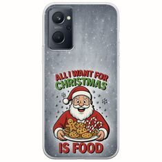 All I Want For Christmas Is - Food Realme 9i Flexible TPU (Διάφανη Σιλικόνη)