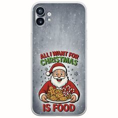 All I Want For Christmas Is - Food Nothing Phone (1) Flexible TPU (Διάφανη Σιλικόνη)