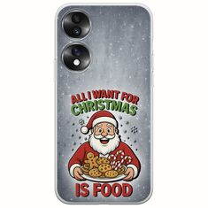 All I Want For Christmas Is - Food Honor 70 5G Flexible TPU (Διάφανη Σιλικόνη)