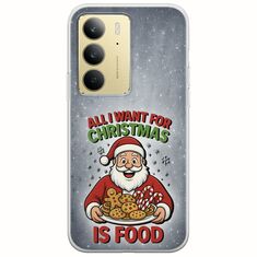 All I Want For Christmas Is - Food Realme C75 4G Flexible TPU (Διάφανη Σιλικόνη)