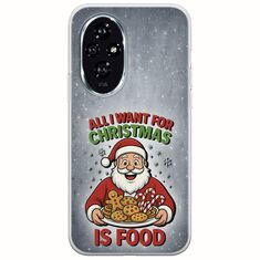 All I Want For Christmas Is - Food Honor 200 5G Flexible TPU (Διάφανη Σιλικόνη)