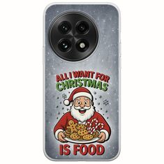 All I Want For Christmas Is - Food OnePlus 13 5G Flexible TPU (Διάφανη Σιλικόνη)