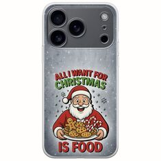 All I Want For Christmas Is - Food iPhone 17 Pro Flexible TPU (Διάφανη Σιλικόνη)
