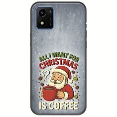 All I Want For Christmas Is - Coffee Vivo Y01 Black TPU (Μαύρη Σιλικόνη)