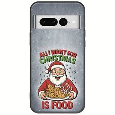 All I Want For Christmas Is - Food Google Pixel 7 5G Black TPU (Μαύρη Σιλικόνη)