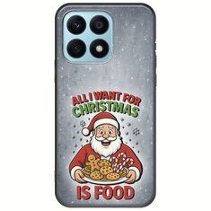 All I Want For Christmas Is - Food Honor X8a Black TPU (Μαύρη Σιλικόνη)