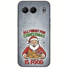 All I Want For Christmas Is - Food OnePlus Nord 4 5G Black TPU (Μαύρη Σιλικόνη)