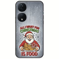 All I Want For Christmas Is - Food Honor X7b Black TPU (Μαύρη Σιλικόνη)