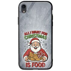 All I Want For Christmas Is - Food iPhone XR Groove TPU (Tempered Glass και TPU)