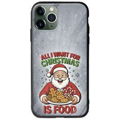 All I Want For Christmas Is - Food iPhone 11 Pro Groove TPU (Tempered Glass και TPU)