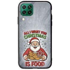All I Want For Christmas Is - Food Huawei P40 Lite Groove TPU (Tempered Glass και TPU)