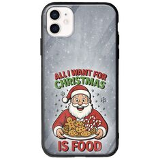 All I Want For Christmas Is - Food iPhone 12 mini Groove TPU (Tempered Glass και TPU)