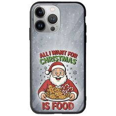 All I Want For Christmas Is - Food iPhone 13 Pro Max Groove TPU (Tempered Glass και TPU)