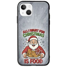 All I Want For Christmas Is - Food iPhone 14 Groove TPU (Tempered Glass και TPU)