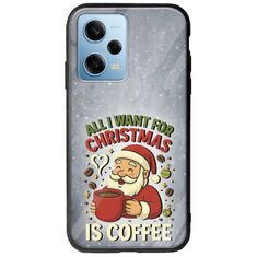 All I Want For Christmas Is - Coffee Xiaomi Redmi Note 12 4G Groove TPU (Tempered Glass και TPU)
