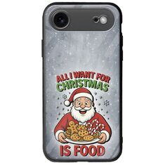 All I Want For Christmas Is - Food iPhone Air Groove TPU (Tempered Glass και TPU)