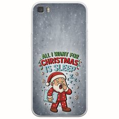 All I Want For Christmas Is - Sleep Huawei P8 Lite Flexible TPU (Διάφανη Σιλικόνη)