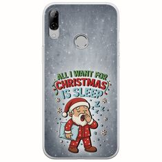 All I Want For Christmas Is - Sleep Huawei P20 Lite Flexible TPU (Διάφανη Σιλικόνη)