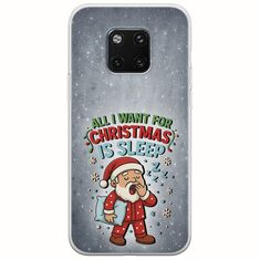 All I Want For Christmas Is - Sleep Huawei Mate 20 Pro Flexible TPU (Διάφανη Σιλικόνη)