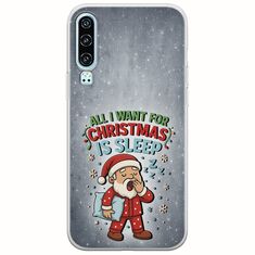 All I Want For Christmas Is - Sleep Huawei P30 Flexible TPU (Διάφανη Σιλικόνη)