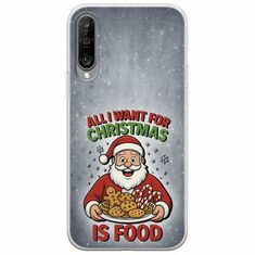All I Want For Christmas Is - Food Xiaomi Mi A3 Flexible TPU (Διάφανη Σιλικόνη)