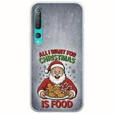 All I Want For Christmas Is - Food Xiaomi Mi Note 10 / Mi Note 10 Pro Flexible TPU (Διάφανη Σιλικόνη)