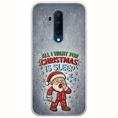 All I Want For Christmas Is - Sleep OnePlus 7T Pro Flexible TPU (Διάφανη Σιλικόνη)