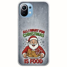 All I Want For Christmas Is - Food Xiaomi Mi 11 Flexible TPU (Διάφανη Σιλικόνη)