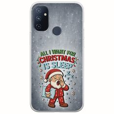 All I Want For Christmas Is - Sleep OnePlus N100 Flexible TPU (Διάφανη Σιλικόνη)