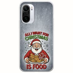 All I Want For Christmas Is - Food Xiaomi Mi11i Flexible TPU (Διάφανη Σιλικόνη)