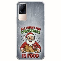 All I Want For Christmas Is - Food Xiaomi Civi Flexible TPU (Διάφανη Σιλικόνη)