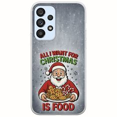 All I Want For Christmas Is - Food Samsung Galaxy A53 5G Flexible TPU (Διάφανη Σιλικόνη)