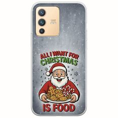 All I Want For Christmas Is - Food Vivo V23 5G Flexible TPU (Διάφανη Σιλικόνη)