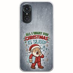All I Want For Christmas Is - Sleep Huawei Nova 9 SE Flexible TPU (Διάφανη Σιλικόνη)