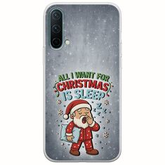 All I Want For Christmas Is - Sleep OnePlus Nord CE 5G Flexible TPU (Διάφανη Σιλικόνη)