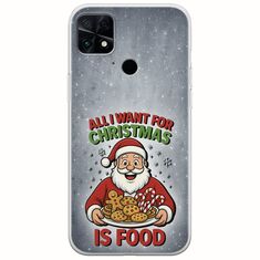 All I Want For Christmas Is - Food Xiaomi Poco C40 Flexible TPU (Διάφανη Σιλικόνη)