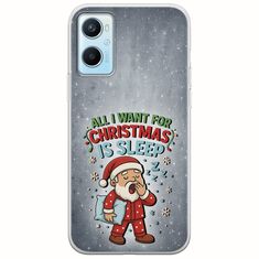 All I Want For Christmas Is - Sleep Oppo A96 4G Flexible TPU (Διάφανη Σιλικόνη)