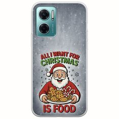 All I Want For Christmas Is - Food Xiaomi Redmi 10 5G Flexible TPU (Διάφανη Σιλικόνη)