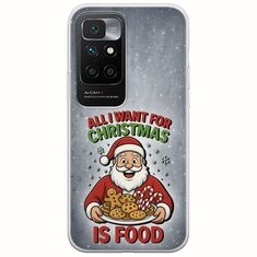 All I Want For Christmas Is - Food Xiaomi Redmi 10 2022 Flexible TPU (Διάφανη Σιλικόνη)