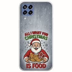 All I Want For Christmas Is - Food Samsung Galaxy M33 5G Flexible TPU (Διάφανη Σιλικόνη)