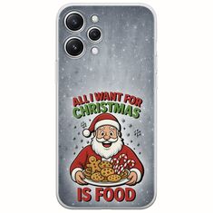 All I Want For Christmas Is - Food Xiaomi Redmi 12 Flexible TPU (Διάφανη Σιλικόνη)