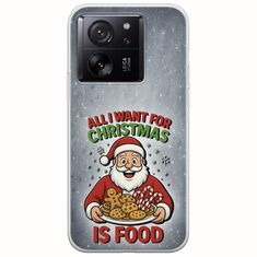 All I Want For Christmas Is - Food Xiaomi 13T Pro 5G Flexible TPU (Διάφανη Σιλικόνη)