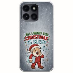All I Want For Christmas Is - Sleep Honor X8b Flexible TPU (Διάφανη Σιλικόνη)