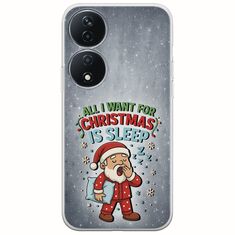 All I Want For Christmas Is - Sleep Honor 90 Smart 5G Flexible TPU (Διάφανη Σιλικόνη)