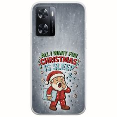 All I Want For Christmas Is - Sleep OnePlus Nord N20 SE Flexible TPU (Διάφανη Σιλικόνη)