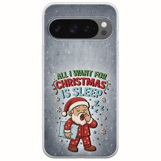 All I Want For Christmas Is - Sleep Google Pixel 9 Pro XL 5G Flexible TPU (Διάφανη Σιλικόνη)