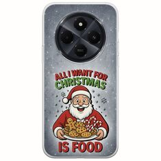 All I Want For Christmas Is - Food Xiaomi Poco C75 4G Flexible TPU (Διάφανη Σιλικόνη)